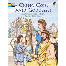Greek Gods and Goddesses (Colouring Book) pb