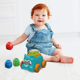 Soft Clemmy Αισθητηριακό Σκυλάκι Κουβάδακι Με 4 Μαλακά Premium Τουβλάκια Για 6-36 Μηνών