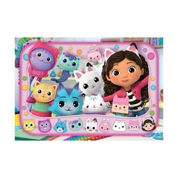 Clementoni Παιδικό Παζλ Maxi Super Color Gabby's Dollhouse 60 τμχ