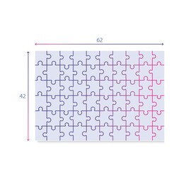 Clementoni Παιδικό Παζλ Maxi Super Color Gabby's Dollhouse 60 τμχ