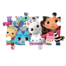 Clementoni Παιδικό Παζλ Maxi Super Color Gabby's Dollhouse 60 τμχ