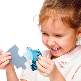 Clementoni Παιδικό Παζλ Maxi Super Color Gabby's Dollhouse 24 τμχ