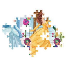 Clementoni Παιδικό Παζλ Super Color Disney Πριγκίπισσες 104 τμχ