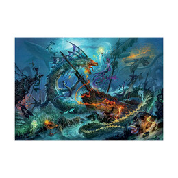 Clementoni Παζλ High Quality Collection Μάχη Κάτω Από τη Θάλασσα 3000 τμχ