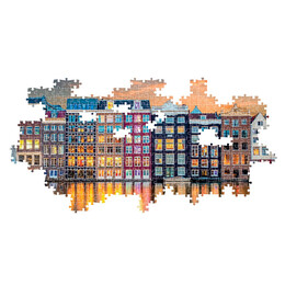 Clementoni Παζλ Panorama High Quality Collection Λαμπερό Άμστερνταμ 1000 τμχ