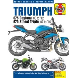 Triumph 675 Daytona (06 - 12) & Street Triple (07 - 16)