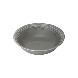 Estia Μπολ Athénée Πορσελανινο Αναγλυφο 16.5cm Grey