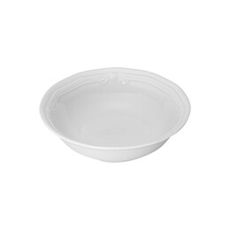 Estia Μπολ Athénée Πορσελανινο Αναγλυφο 16.5cm White