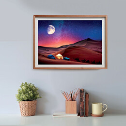 Clementoni Παζλ Peace Puzzles Starry Night Dream 500 τμχ