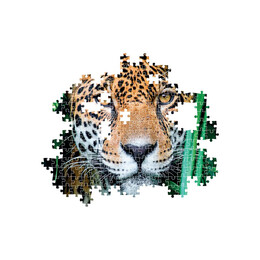 Clementoni Παζλ High Quality Collection Τίγρης Στη Ζούγκλα 500 τμχ - Compact Box