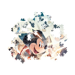 Clementoni Παζλ High Quality Collection Disney Mickey Mouse Celebration 1000 τμχ - Compact Box