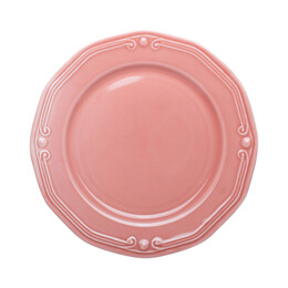Estia Πιατο Παρουσιασης Athénée Πορσελανινο Αναγλυφο 31cm Rose