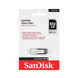 Sandisk Cruzer Ultra Flair usb 3.0 512gb (Sdcz73-512g-G46) (Sansdcz73-512g-G46)