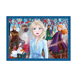 Clementoni Παιδικό Παζλ 4 in 1 Supercolor Disney Frozen II 12-16-20-24 τμχ