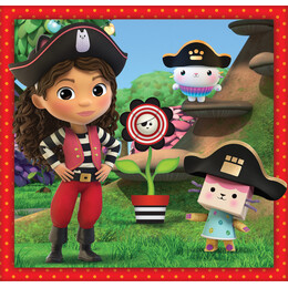 Clementoni Παιδικό Παζλ Super Color Gabby's Dollhouse 3x48 τμχ