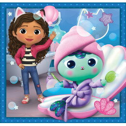 Clementoni Παιδικό Παζλ Super Color Gabby's Dollhouse 3x48 τμχ