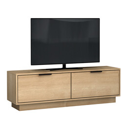 Έπιπλο Τηλεόρασης Lisa Megapap Χρώμα Φυσικό Οξιάς 140x35x43cm.