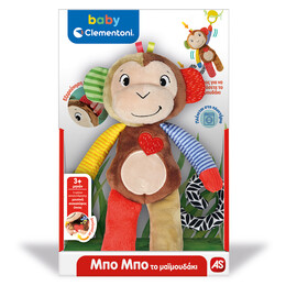 As Baby Clementoni - Βρεφικό Παιχνίδι Μαιμουδάκι οι Πρώτες μου Ανακαλύψεις (1000-63264)