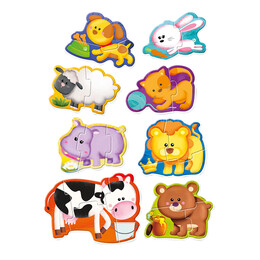 As Clementoni Εξυπνούλης - οι Φίλοι μας τα ζώα (1024-63262)