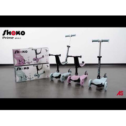 As Shoko: Prime 3 in 1 Scooter ροζ (5004-50506)