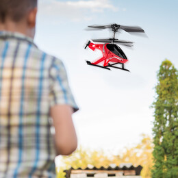 As Silverlit Flybotic: Τηλεκατευθυνομενο Ελικοπτερο air Python Κοκκινο (7530-84787)