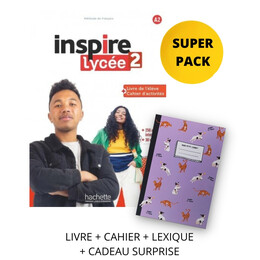 Super Pack Inspire Lycee 2 (Livre de L'eleve + Cahier D'activites + Lexique + Cadeau Surprise)