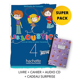 Super Pack les Loustics Mini 4 (Eleve +Cahier +Lexique +Livret de Lecture +Cadeau Surprise)