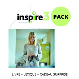 Inspire 3 Pack (Livre + Lexique + Cadeau Surprise)