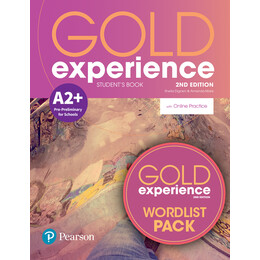 Gold Experience a2+ sb Pack (+ Online Practice + Ebook + Wordlist) 2nd ed