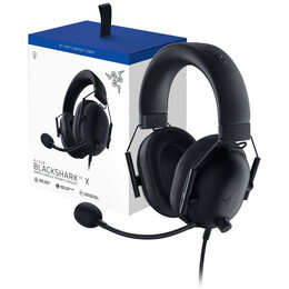 Razer BLACKSHARK V2 X - PLAYSTATION Licensed - 7.1 Gaming Headset – Audio Jack - PC/PS4/PS5/Switch