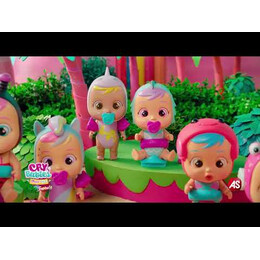 As Μίνι Κλαψουλίνια Μαγικά Δάκρυα - Tropical Beach Babies (Random) (1013-91609)