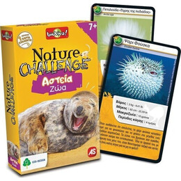 As Παιχνίδια με Κάρτες: Nature Challenge - Αστεία ζώα (1040-90141)