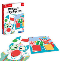 As Clementoni: Εξυπνούλης - Σχήματα  Χρώματα (1024-63259)