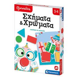 As Clementoni: Εξυπνούλης - Σχήματα  Χρώματα (1024-63259)