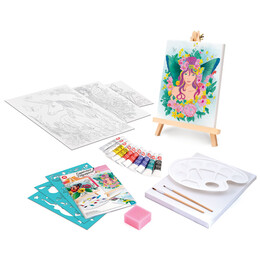 As art Box: Εργαστήριο Ζωγραφικής Acrylic (Πορτοκαλί Kουτί) (1038-11026)