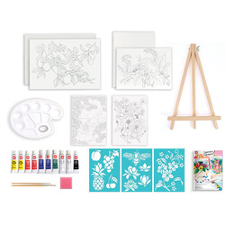 As art Box: Εργαστήριο Ζωγραφικής Acrylic (Πορτοκαλί Kουτί) (1038-11026)