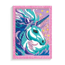 Paint & Frame Ζωγραφίζω Με Αριθμούς Fairytale Unicorn Για Ηλικίες 6+ Χρονών