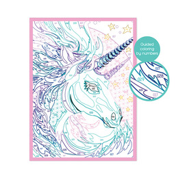 Paint & Frame Ζωγραφίζω Με Αριθμούς Fairytale Unicorn Για Ηλικίες 6+ Χρονών