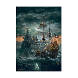 Clementoni Παζλ High Quality Collection Το Πλοίο Των Πειρατών 1500 τμχ - Compact Box