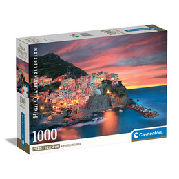 Clementoni Παζλ High Quality Collection Maranola 1000 τμχ - Compact Box