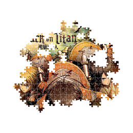 Clementoni Παζλ High Quality Collection Attack on Titans 1000 τμχ - Compact Box