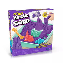 Spin Master Kinetic Sand: Sandbox set - Purple (20143456)