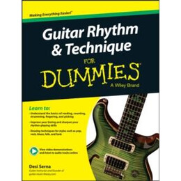 Guitar Rhythm and Techniques for Dummies, Book + Online Video and Audio Instruction