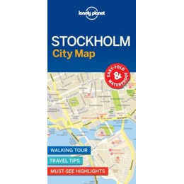 Lonely Planet Stockholm City map