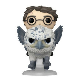 Funko Pop! Rides Deluxe: Harry Potter Prisoner of Azkaban - Harry Potter  Buckbeak #123 Vinyl Figure