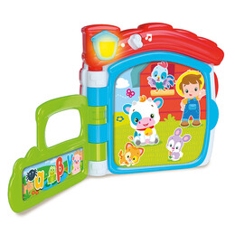 As Baby Clementoni: Βρεφικό Παιχνίδι Βιβλιαράκι (1000-63723)