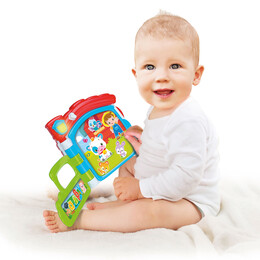 As Baby Clementoni: Βρεφικό Παιχνίδι Βιβλιαράκι (1000-63723)