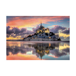 Clementoni Παζλ High Quality Collection Le Magnifique Mont Saint-Michael 1000 τμχ - Compact Box