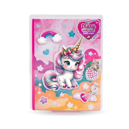 AS Ατζέντα Μεγάλη Με Κλειδαριά Σε 3 Σχέδια Για 3+ Χρονών