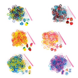 AS Plexi Flexi Σακουλάκι Με 300 Λαστιχάκια & 4 Αξεσουάρ Για Ηλικίες 5+ Χρονών